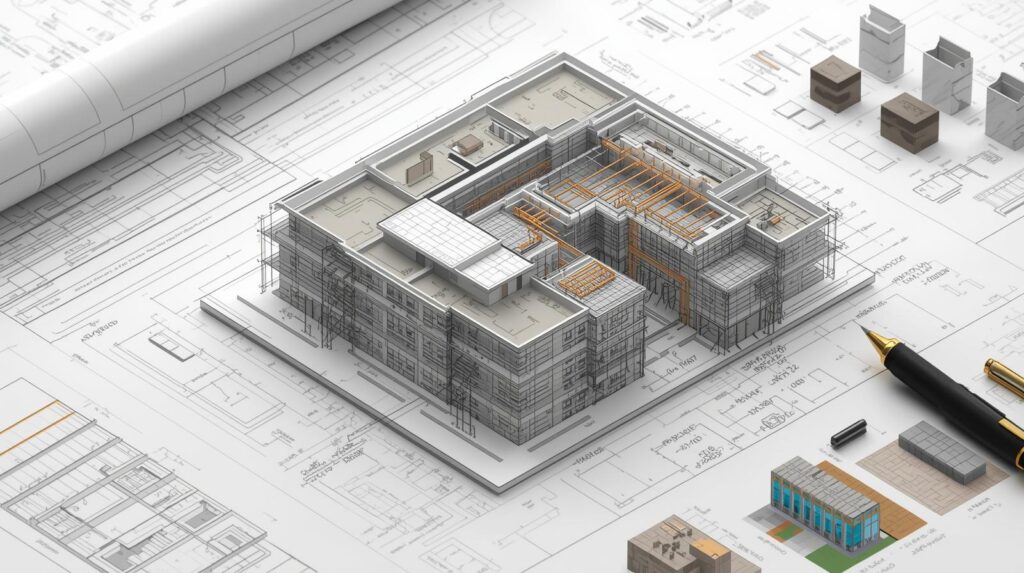 structural integrity reserve study SIRS building model showing engineering analysis and structural planning
