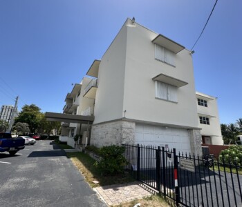Brynwood condominium exterior reviewed for building recertification and restoration engineering assessment in Florida