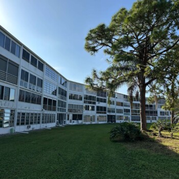 Ellesmere A condominium property grounds assessed during building recertification and condition survey in Florida